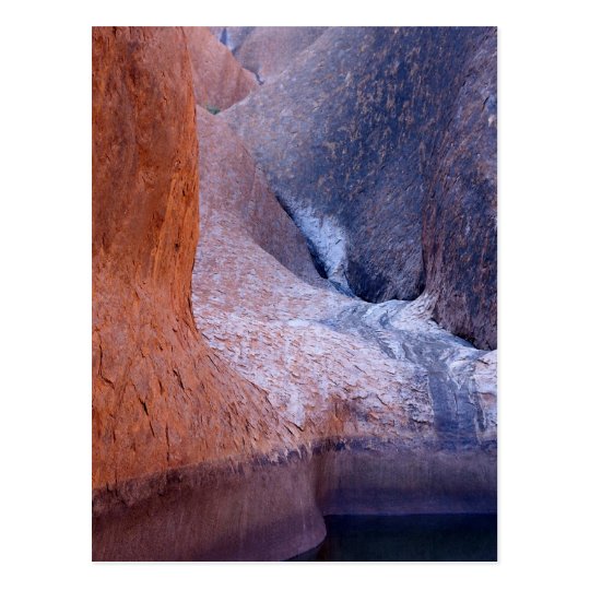 Ayers Rock, Uluru National Park, Australia Desert Postcard