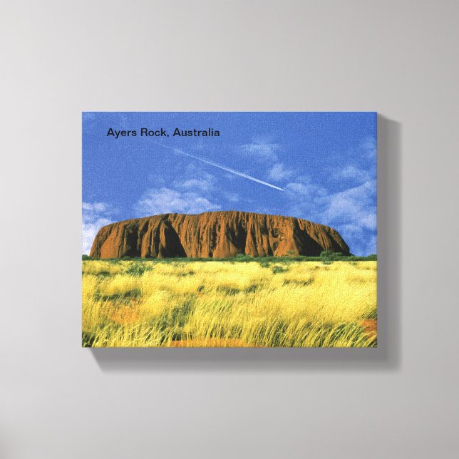 Ayers Rock Wrapped Canvas (Front)