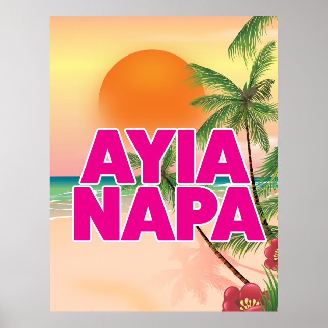 Ayia Napa Holiday poster (Front)