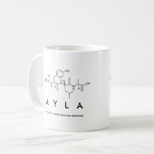 Ayla peptide name mug (Front Left)