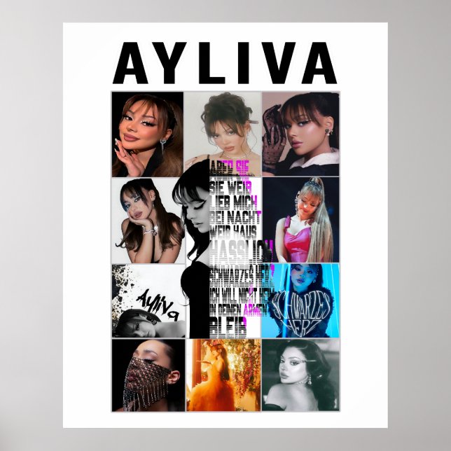 Ayliva Tour 2026 Poster (Front)