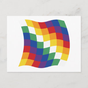 Aymara Flag Postcard