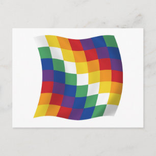 Aymara Flag Postcard