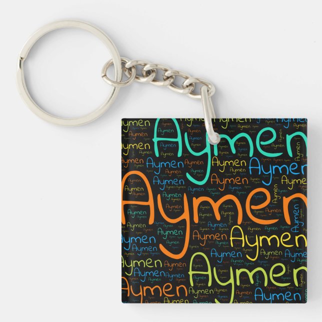 Aymen Key Ring (Front)