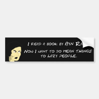 Ayn Rand Bumper Sticker