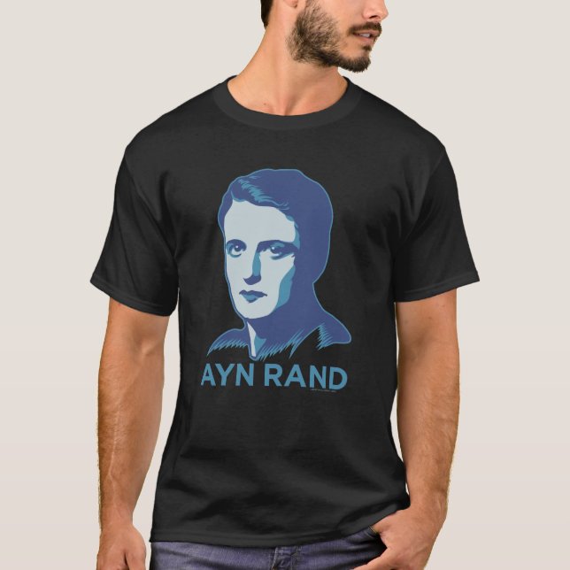 Ayn Rand Customisable T-Shirt (Front)
