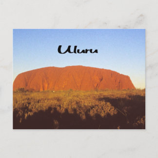 Ayres Rock Postcard