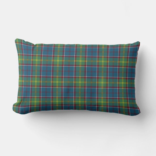 Ayrshire District Tartan  Lumbar Cushion (Front)