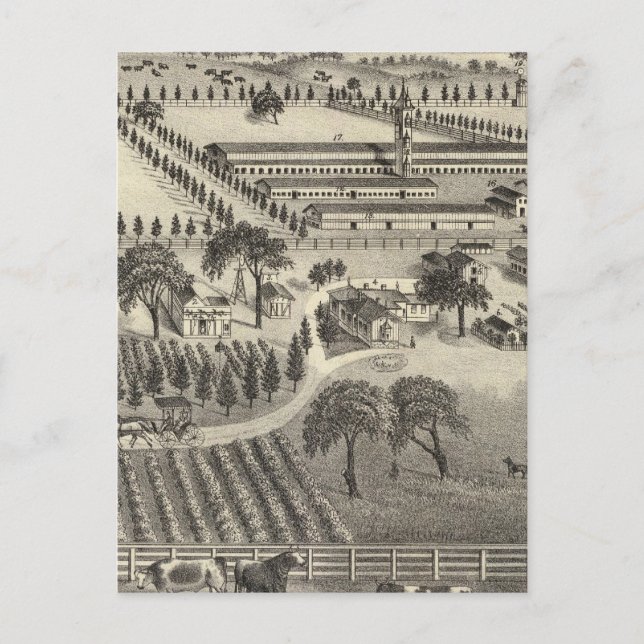 Ayrshire Farm Postcard (Front)