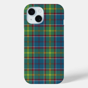 Ayrshire Scotland District Tartan Pattern iPhone 15 Case