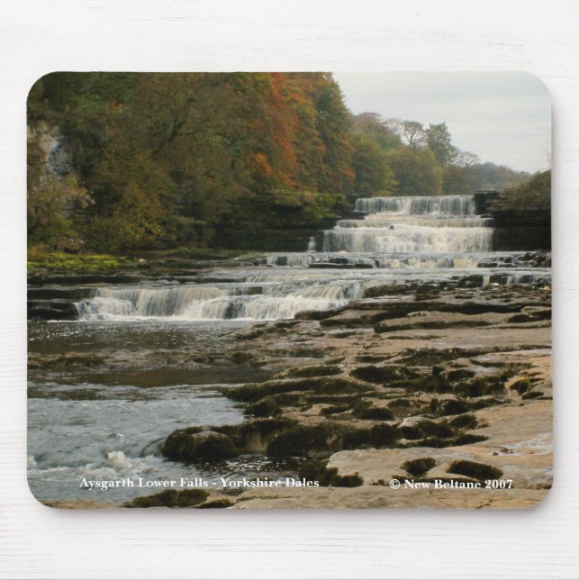 Aysgarth Lower Falls - Yorkshire Dales | Mouse Mat (Front)
