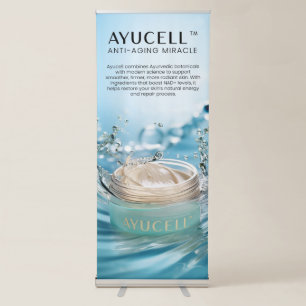 Ayucell Pull Up Retractable Banner
