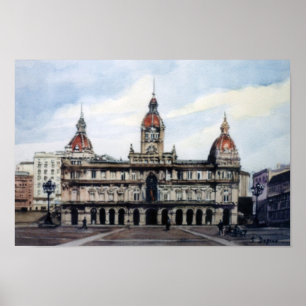 Ayuntamiento de A Coruña/City Council of A Coruña Poster