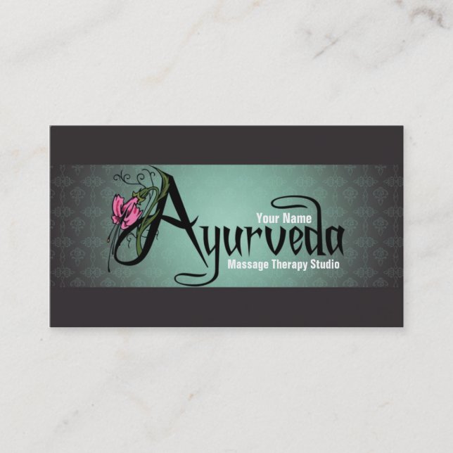 Ayurveda - Business Card (Front)