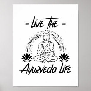 Ayurveda Spirituality Healing Ayurweda Gift Poster