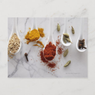 Ayurvedic Warming Spices Postcard