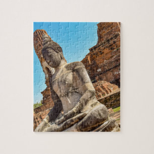 Ayutthaya in Thailand Jigsaw Puzzle
