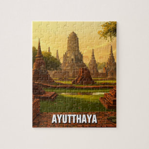 Ayutthaya Thailand Travel Jigsaw Puzzle