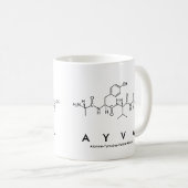 Ayva peptide name mug (Front Right)