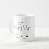 Ayva peptide name mug (Front Left)