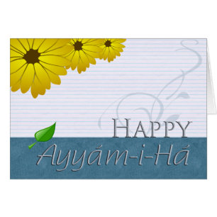Ayyám-i-Há Card