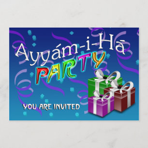 Ayyám-i-Há Party Invitation