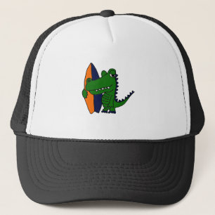 AZ- Alligator Surfer Dude Trucker Hat