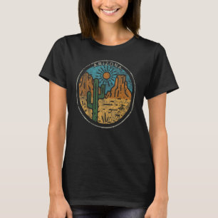 Az Arizona Grand Canyon Cactus State Outdoors Acti T-Shirt