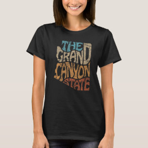Az Arizona Grand Canyon Cactus State Outdoors Acti T-Shirt