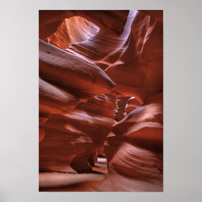 AZ, Arizona, Page, Upper Antelope Canyon Poster (Front)