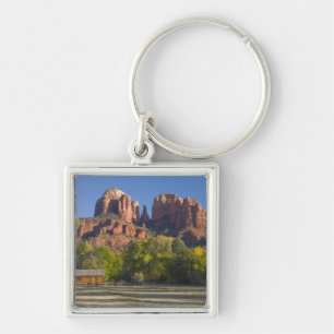 AZ, Arizona, Sedona, Crescent Moon Recreation 2 Key Ring