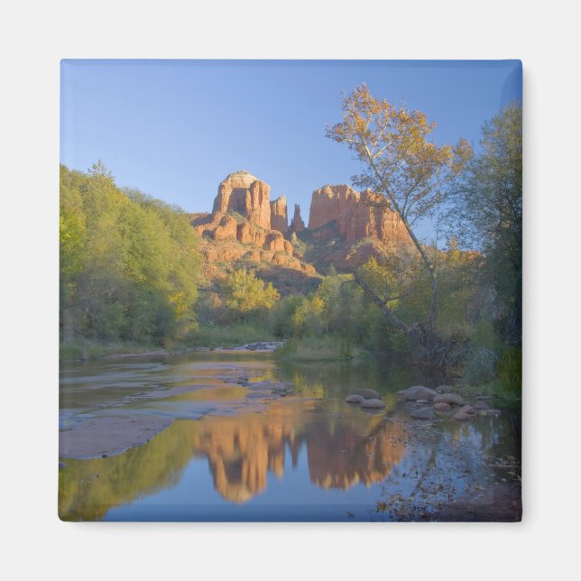 AZ, Arizona, Sedona, Crescent Moon Recreation Magnet (Front)