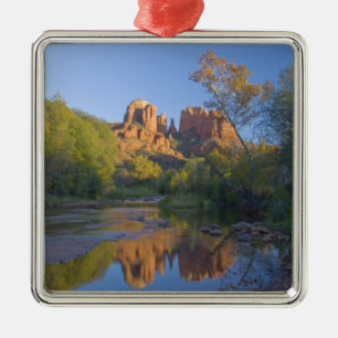AZ, Arizona, Sedona, Crescent Moon Recreation Metal Tree Decoration