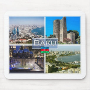 AZ Azerbaijan - Baku - Maiden Tower - Mouse Mat
