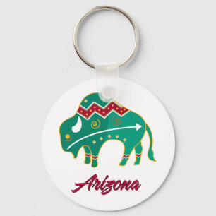 AZ Buffalo Clan 2 Key Ring