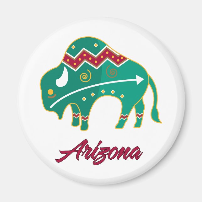 AZ Buffalo Clan 2 Magnet (Front)