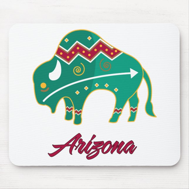 AZ Buffalo Clan 2 Mouse Mat (Front)