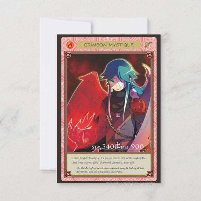 AZ card - Crimson Mystique (Front)