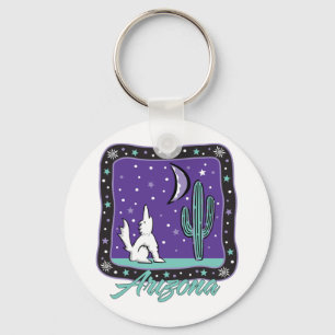 AZ-Coyote Key Ring