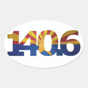 AZ Flag Long Distance Triathlon Sticker