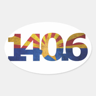 AZ Flag Long Distance Triathlon Sticker