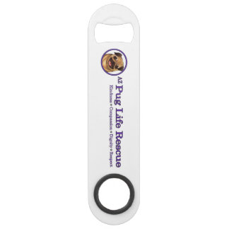 AZ Pug Life stainless steel speed bottle opener