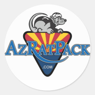 AZ RAT Pack Classic Round Sticker