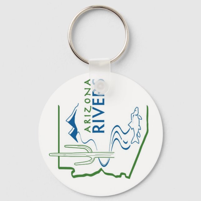 AZ River Logo Keychain (Front)