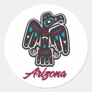 AZ Thunderbird Clan Classic Round Sticker