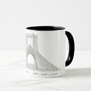 Azadi Tower, Tehran, Iran Mug