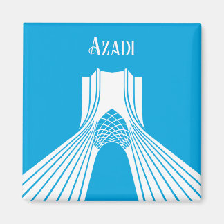 Azadi Tower Turquoise Magnet
