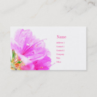 Azalea Business Card