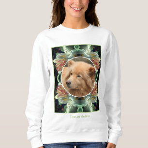 Azalea Flower Blossoms Frame Create Your Own Photo Sweatshirt
