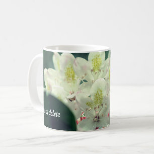 Azalea Flower Personalised Coffee Mug